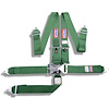 5-Point Latch and Link Racing Harness Green - image 1