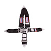 5-Point Latch and Link Racing Harness Black - image 1