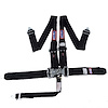 1144601 Classic Series 5-Point Latch & Link SFI 16.1 Racing Harness with 2 in. Sub. Belt [Black] - image 1