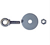 EYEBOLT KIT 1 PER KIT INCLUDES BOLT NUT WASHER SILVER - image 1