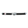 NON-SFI 2 L&L PULL DOWN Lap Belt w/adjuster SNAP BLACK - image 1