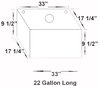 22 Gallon Long Economy Fuel Cell with Aircraft Style Cap - image 3