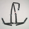 NON-SFI B&T HARNESS 2 PULL UP Lap Belt SNAP 2 S. H. V ROLL BAR Mount BOLT RED - image 1
