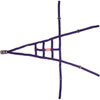 4PT CAGE NET - PURPLE - image 1
