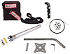 Qualifier Drag Racing Parachute, Cable and Mount Kit Black - image 1
