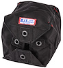 8"x8" Parachute Bag Black