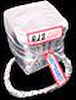 Parachute Bag [8x8 in., Aluminized]