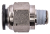 Air Launcher Straight Fitting [3/8 in. to 1/8 in. NPT]