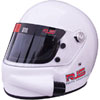 Pro Full Face Vented Helmet White - image 1
