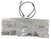 AU-0016MGM Complete 16 in. Braided Brake Line Kit for Metric GM Calipers (Fittings and Lines) - image 1