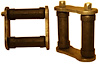 AU-2214 Rear Spring Shackles 2-1/2 in. - image 1