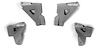 AU-2250A Radiator Mounts for 1935-1939 Ford - image 1