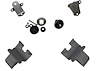 CP-1115 1936 Chevy Standard Small Block Chevy Engine Mounting Kit For IFS