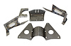 ES-2167OD Center Tunnel Clearance and Transmission Mounting Kit for 1937-1940 Ford (T700R4 OD,IFS)