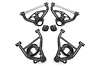 AAK462H Front Control Arm Kit w/Delrin Bushings & 1/2 in. Tall Ball Joints for Select 1978-1987 GM Cars (Black Hammertone) - image 1