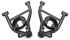 AAL461H Lower Control Arms w/Delrin Bushings for Select 1978-1987 GM Cars (Black Hammertone) - image 1