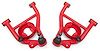 AAL461R Lower Control Arms w/Delrin Bushings for Select 1978-1987 GM Cars (Red) - image 1