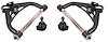 AAU322H Front Upper A-Arms for 1970-1981 GM F-Body, 1975-1979 GM X-Body [Black Hammertone] - image 1