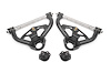 AAU461H Upper Control Arms w/Delrin Bushings & Std. Ball Joints for Select 1978-1987 GM Cars (Black Hammertone) - image 1