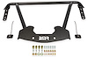 CB400B Front Chassis Brace for 1964-1967 GM A-Body [Black Hammertone Powder-Coat] - image 1