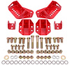 Rear Coil-Over Conversion Kit 1964-1972 GM A-Body - Red Powder-Coated Finish