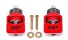 Polyurethane-Bushing Motor Mount Kit for 2014-2017 Chevy SS, 2008-2009 Pontiac G8 [Red]