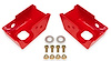 SG1860R Rear Shock Mount Skid Plates Fits Select Ford Bronco [Red Powder Coat] - image 1