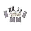 Torque Box Reinforcement Plate Kit for 1979-2004 Ford Mustang - image 1