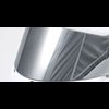 Replacement Shield - Silver Chrome Fits: M4, M4 Top Air, M4 Pro, and M4 Pro Xtra - image 1