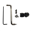 Pulse Lockdown Tear Off Posts - Black Anodized