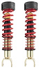 15005  Street Performance Front Coilover Lowering Kit Fits Select Ram 1500 2WD/4WD Pickup Trucks - image 1