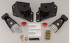 Rear Leaf Spring Shackle and Hanger Kit for 1999-2006 Chevy Silverado/GMC Sierra 1500 2WD Standard Cab, Short Bed