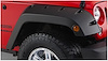 Pocket Style Fender Flares 2007-15 Wrangler JK - image 1