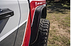 Flat-Style Rear Fender Flares Jeep Gladiator - Matte Black Smooth Finish - image 1