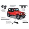 6pc TrailArmor Kit 1997-2006 TJ Wrangler - image 1