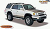 Toyota 4Runner 96-02 Only fits w/ factory running boards. Set comes with running board boots - image 1
