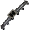 1045995-T6 Exhaust Pulse Manifold w/T6 Mount / 20-degree - Dodge 1998.5-2007 5.9L - image 1