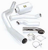 Exhaust Kit Ford 4in Cat Back 1994-97 7.3L no muff - image 1