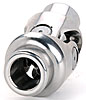 Polished Stainless Steel U-Joint 3/4" x 3/4" smooth bore - image 2