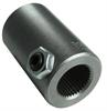 Steel Steering Coupler 3/4" -36 Spline x 3/4" -36 Spline