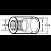 13/16-36 X 1in Smooth Coupler - image 2