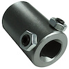 Steering Coupler 17mm Double D x 3/4" Smooth Bore - image 1