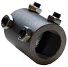 Steel Steering Coupler 1 in. Double D x 1 in. Double D