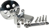 Remote Power Steering Pump Mounting Kit For Small Block Chevy Includes: Polished Billet Aluminum Bracket - image 1