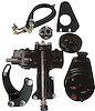 Complete Power Steering Conversion Kit 1955-57 Chevy with Small Block & Short Water Pump