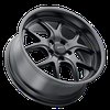 B118806147SB B1 Flo-Lite Wheel [Size: 18" x 8"] Satin Black Finish - image 2
