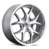 B118806545TM B1 Flo-Lite Wheel [Size: 18" x 8"] Titanium Machined Finish