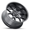 B118956555SB B1 Flo-Lite Wheel [Size: 18" x 9.5"] Satin Black Finish - image 2