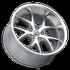 B120106555TM B1 Flo-Lite Wheel [Size: 20" x 10"] Titanium Machined Finish - image 2