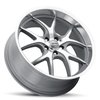 B120857349TM B1 Flo-Lite Wheel [Size: 20" x 8.5"] Titanium Machined Finish - image 2